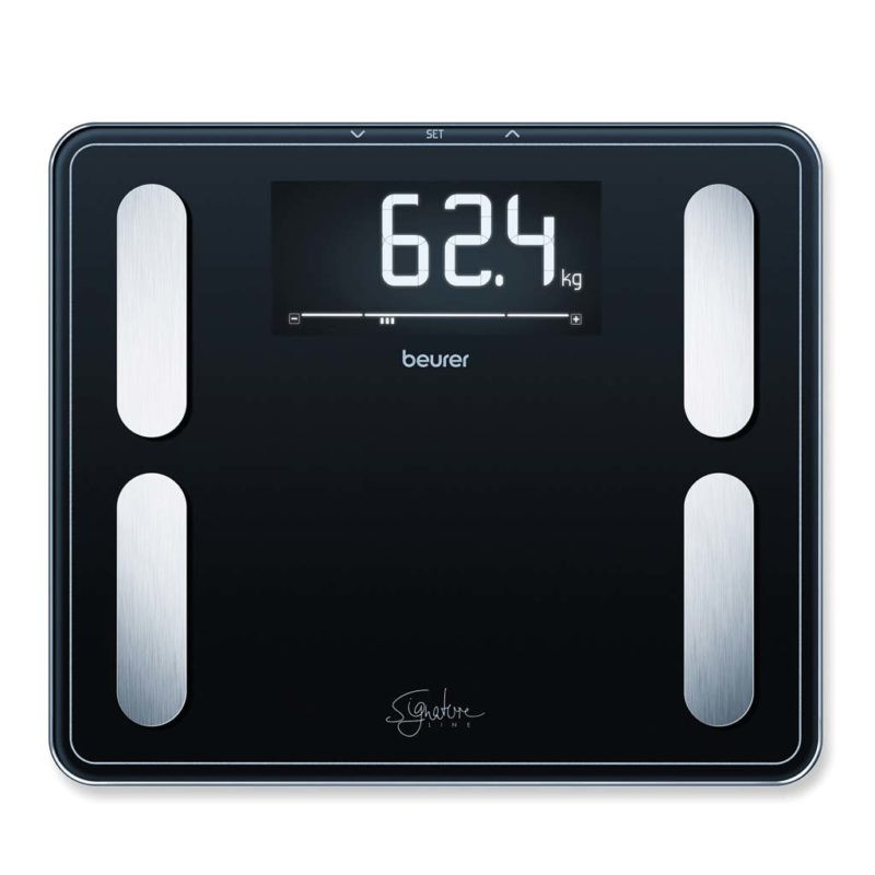 Kropsanalysevægt. Beurer BF410S. Kapacitet: 200 kg Præcision: 100 g 