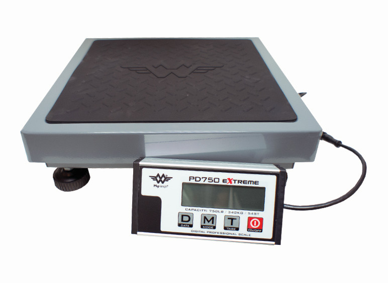 Pakkevægt My Weigh PD-750 Extreme. Kapacitet: 340 kg Præcision: 0,1 kg