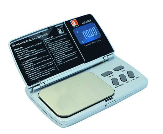 Lommevægt. Jennings HP200X. Kapacitet: 200 g Præcision: 0.01 g